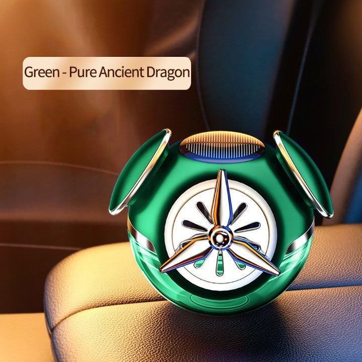 Maliben | Rotating Perfume Solar Aromatherapy Car Air Freshener