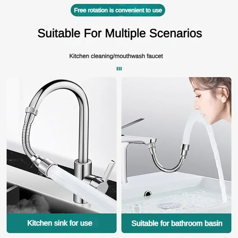 Maliben | Universal Flexible Adjustable Kitchen Faucet Extender Nozzle