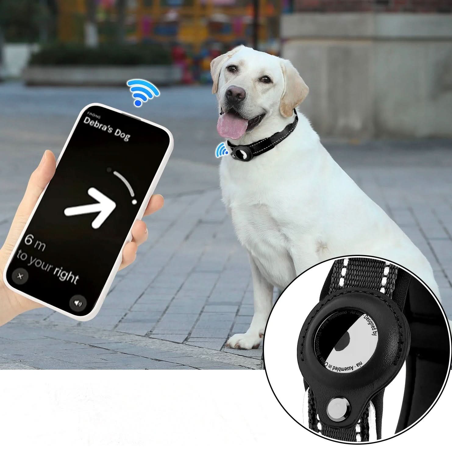 Maliben | LEAZO - AirTag Dog Collar