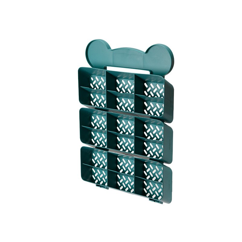 Maliben | Self-Adhesive Stackable Wall Cloth Organizer Shelf