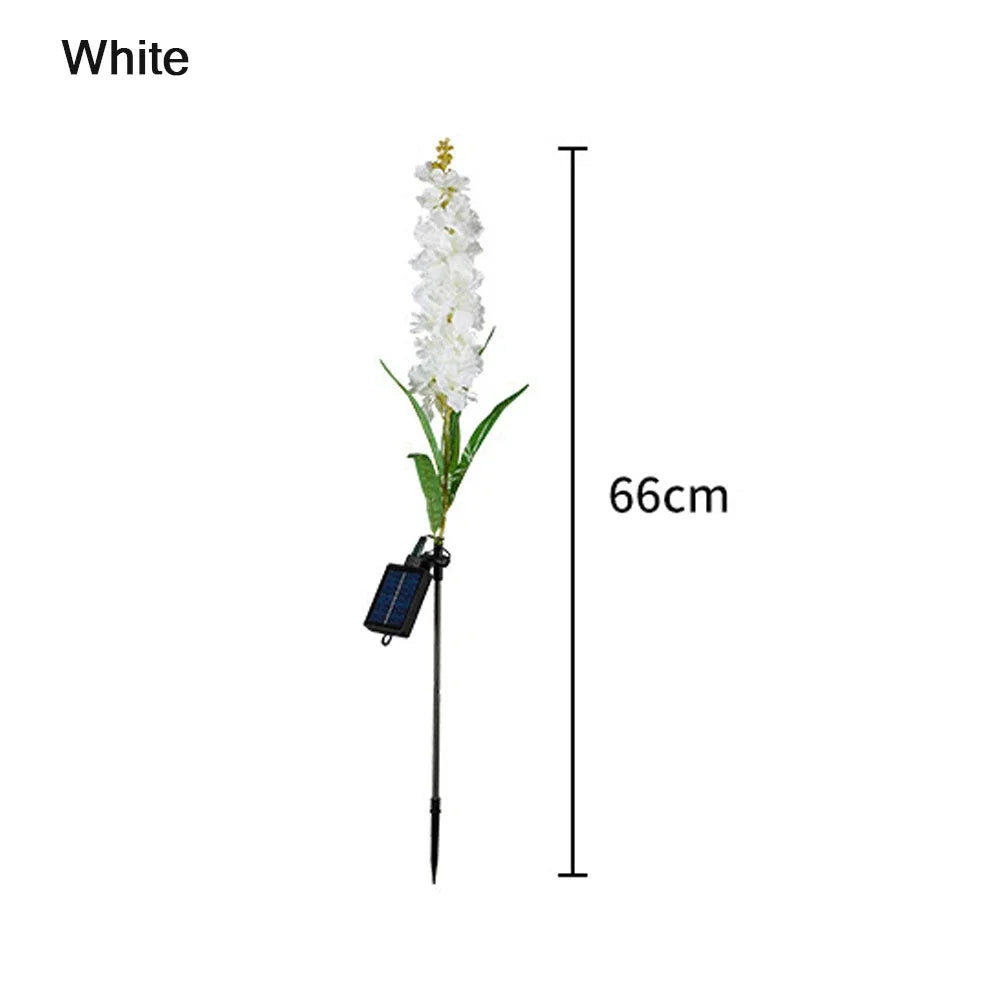 Maliben | Soft Pink Glow Solar Led Flower Garden Light