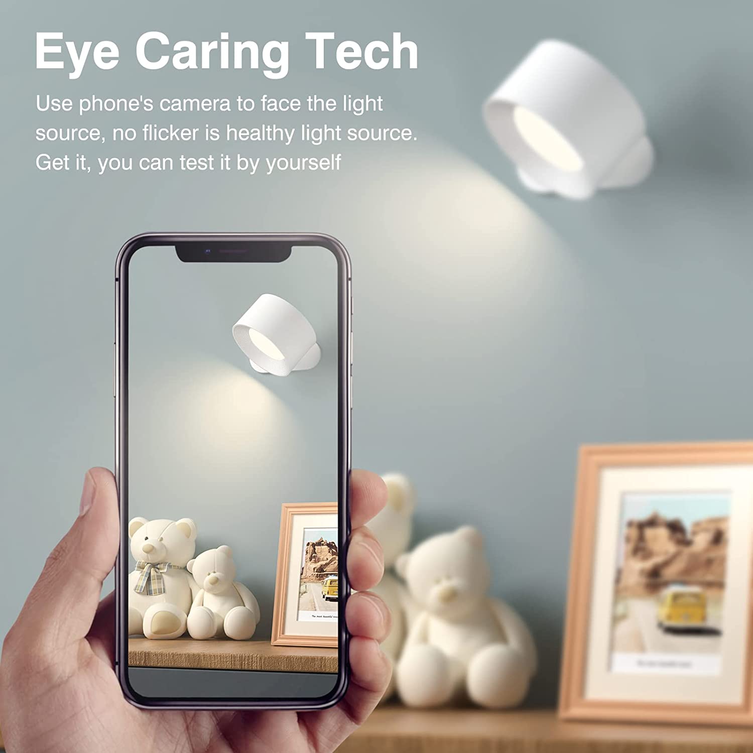 Maliben | Eco Glow Rechargeable Wall Lamp