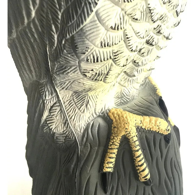 Maliben | Falcono Birdguard Bird Scare Bird Of Prey Decorative Figure | Realistic Eagle Decoy Made Of Plastic | For Garden & Balcony