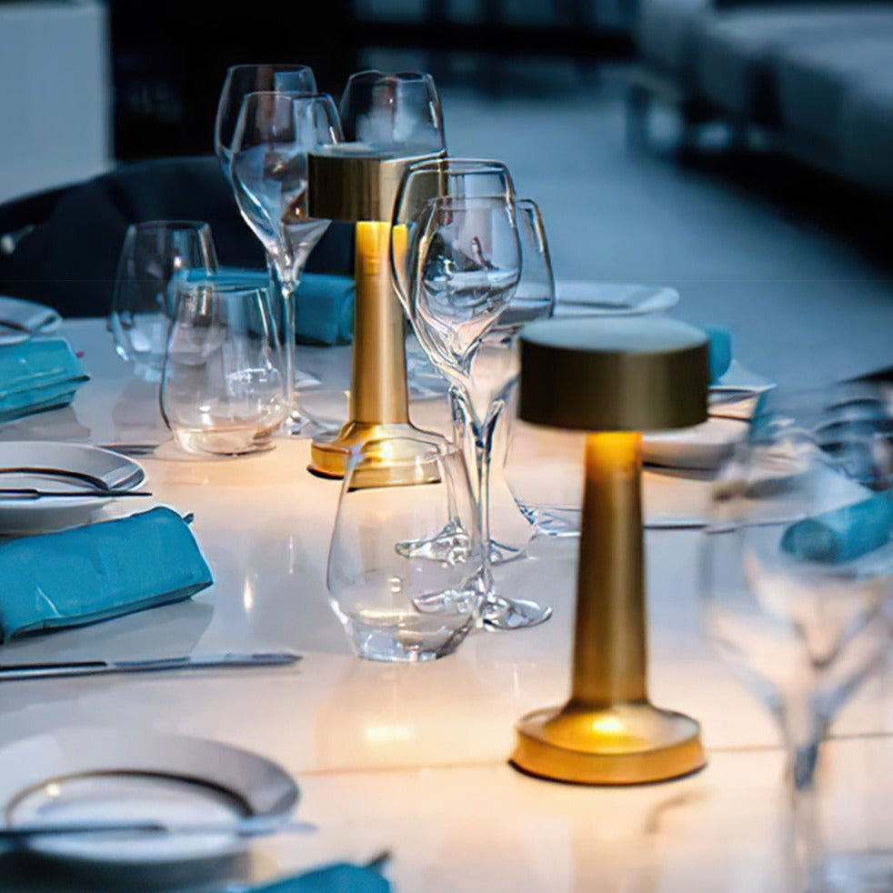 Maliben | Elegant Wireless Dimmable Rechargeable Led Table Lamp