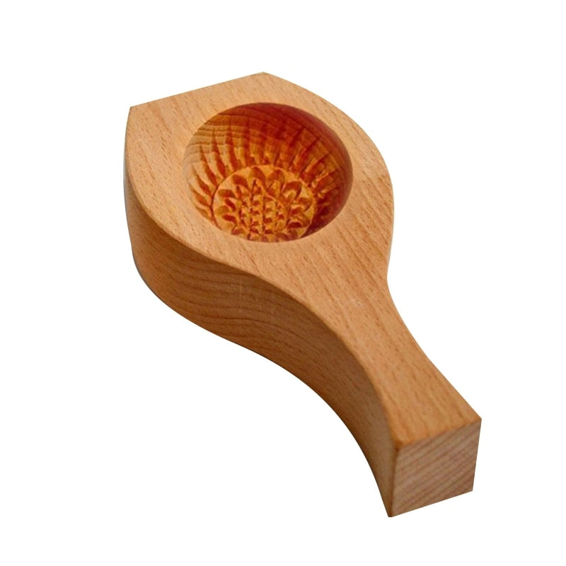 Maliben | Wooden Moon Dumpling Maker Mold