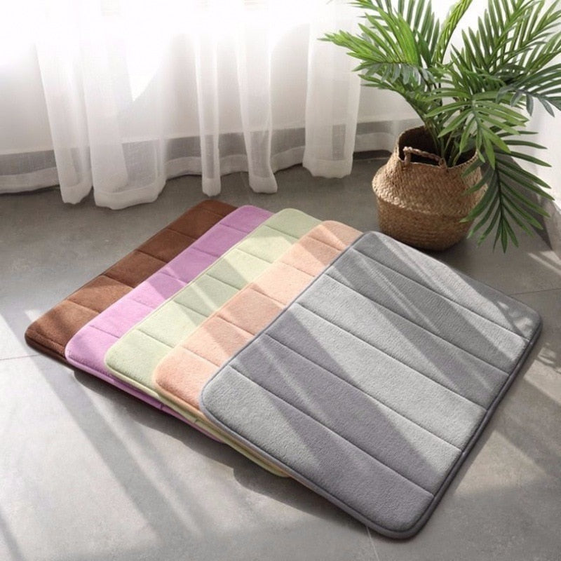Maliben | Memory Foam Water Absorbent Bathroom Mat