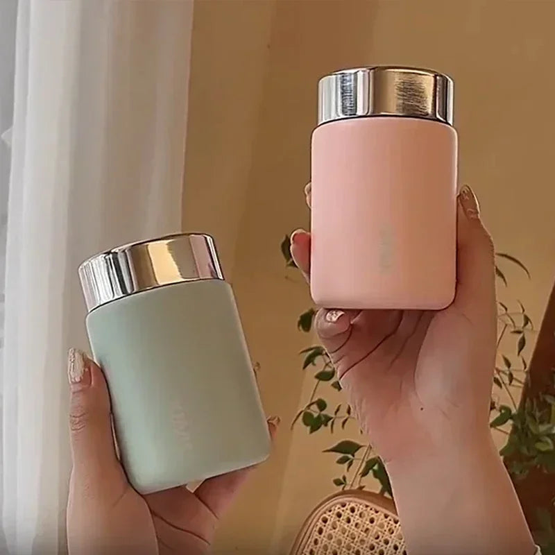Maliben | 230ml Mini 316 Stainless Steel Portable Thermos - Pocket Vacuum Bottle
