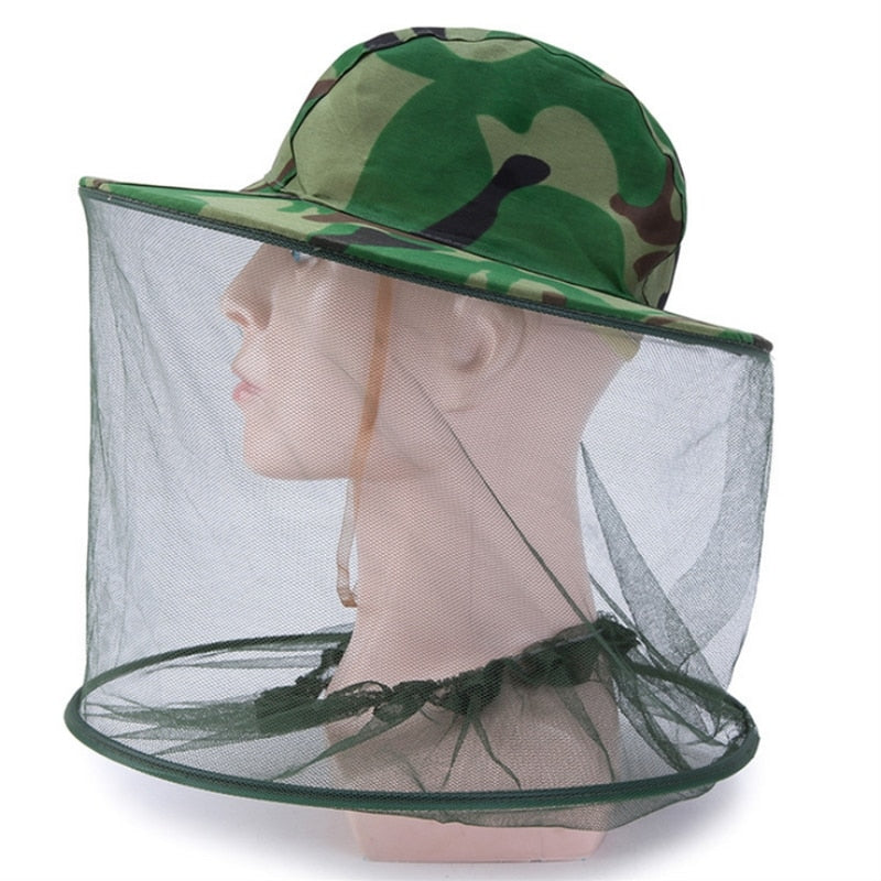 Maliben Bug Shield Sun Cover Camping Hat
