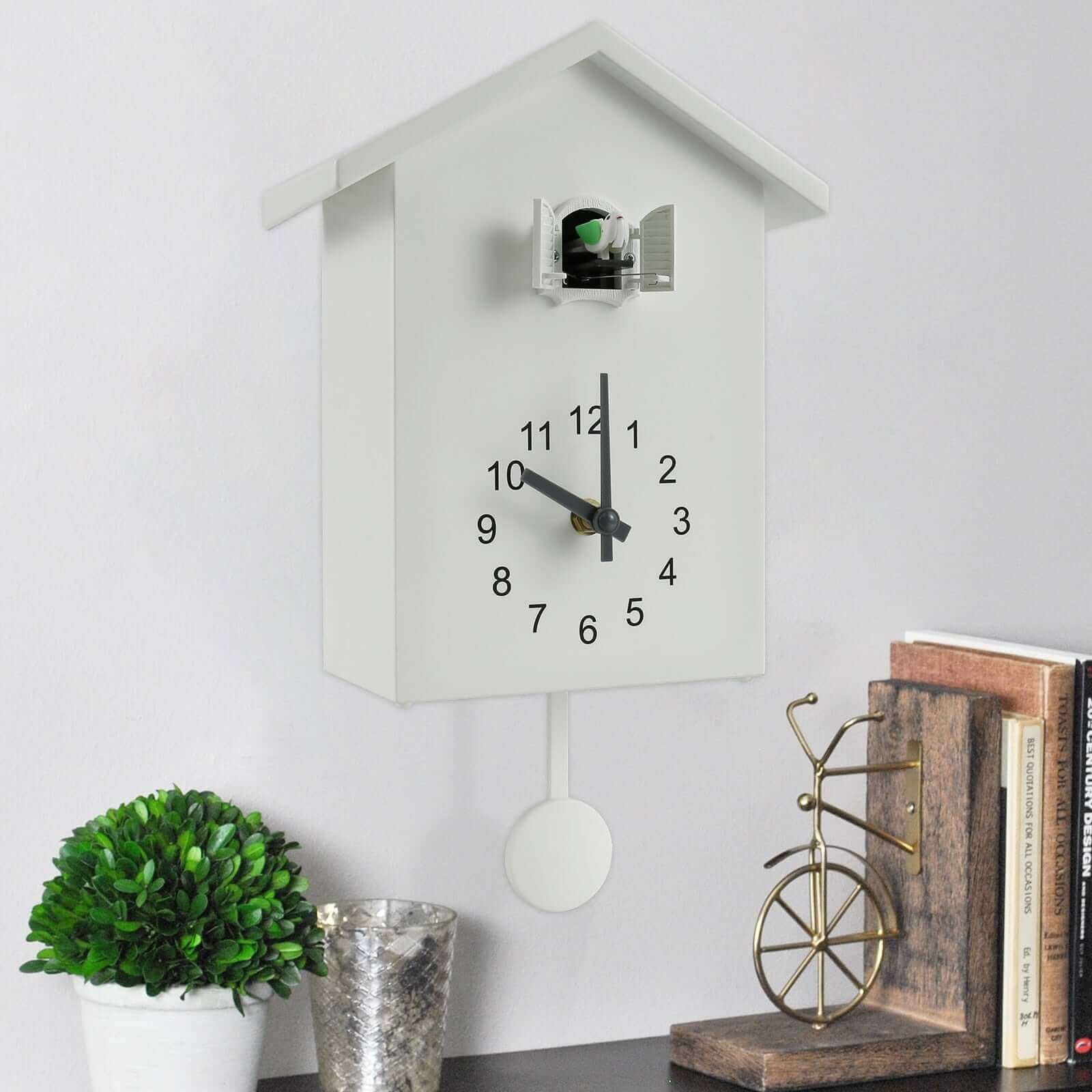 Maliben | Contemporary Cuckoo Quartz Wall Clock