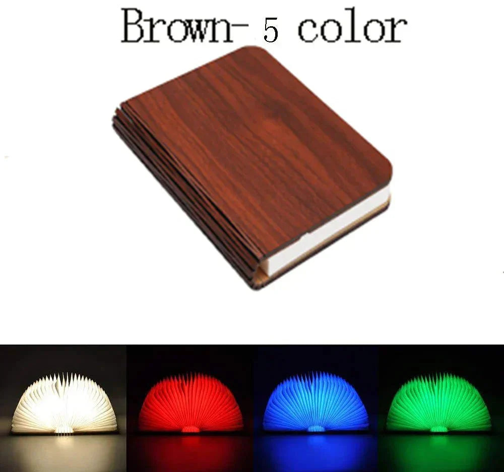 Maliben | Bookglow - Foldable Led Lamp - Portable And Rechargeable - Light Up Your Nights!