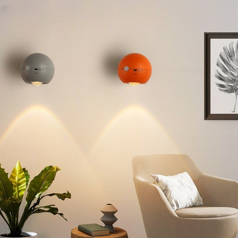 Maliben | Eye Project Motion Sensor Rechargeable Wall Lamp