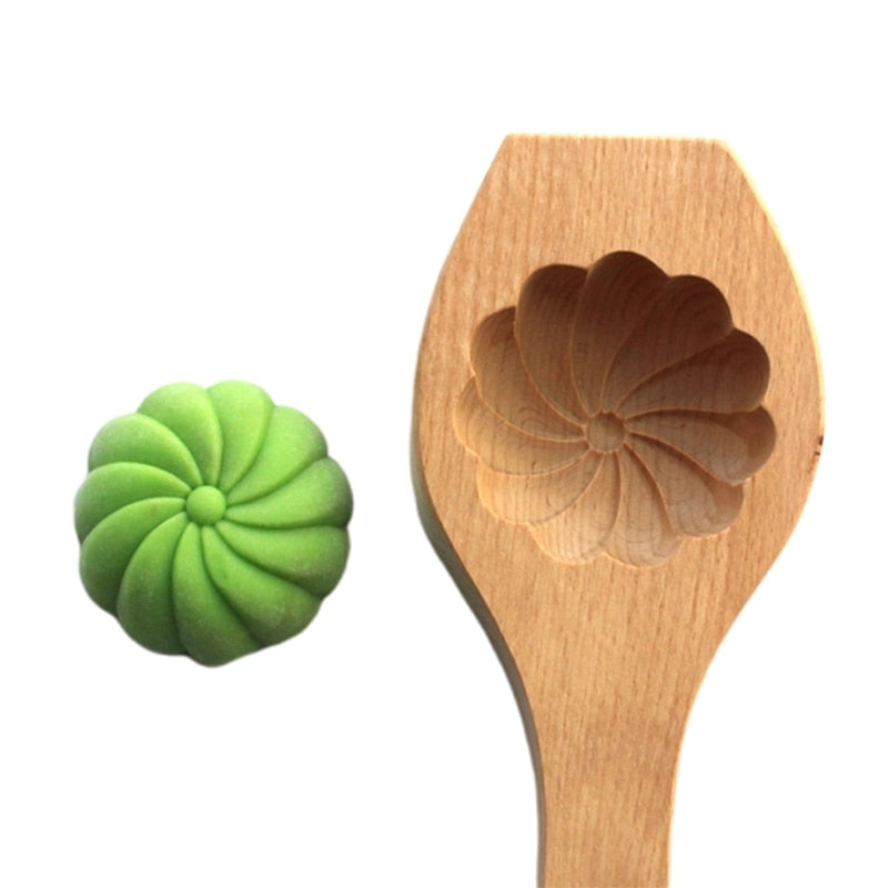 Maliben | Wooden Moon Dumpling Maker Mold