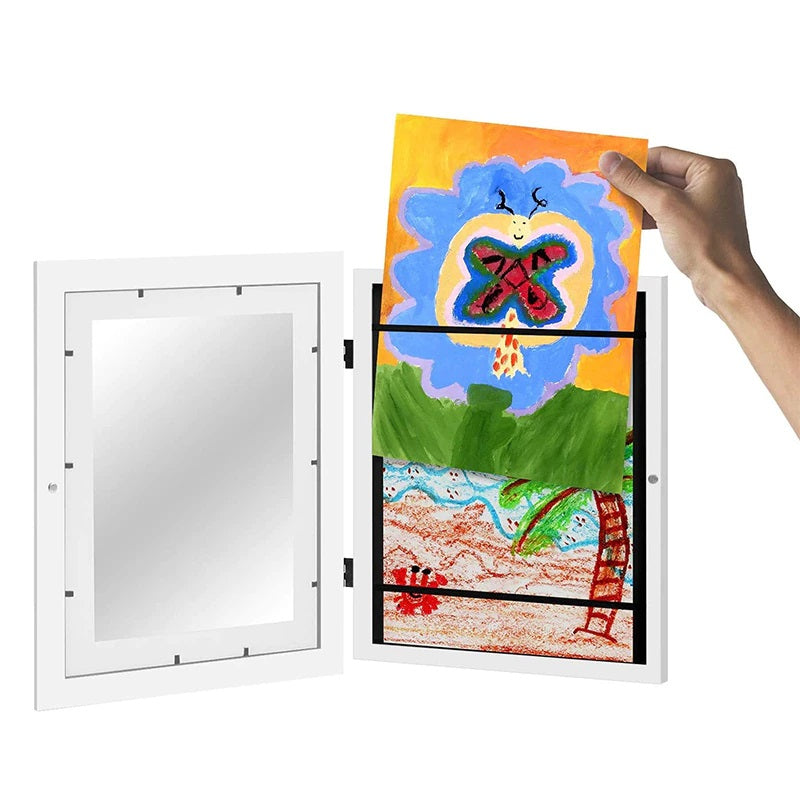 Maliben | Magnetix Kids Art Frames | Ideal For Little Ones - A4 Storage For Posters And Paintings