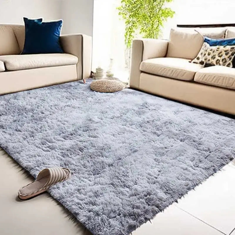 Maliben | Fluffy Ultra Soft Non-Slip Rug With Memory Foam Cushion