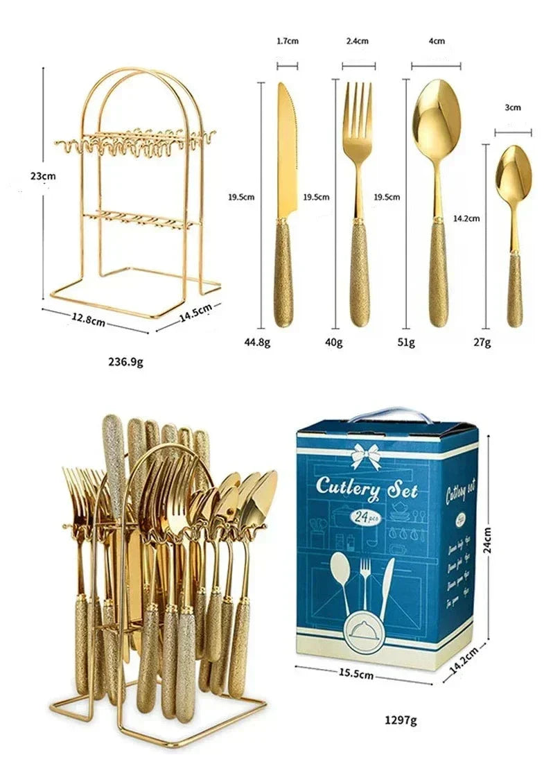 Maliben | Stylish Luxury Cutlery Set Made Of Stainless Steel For Every Meal