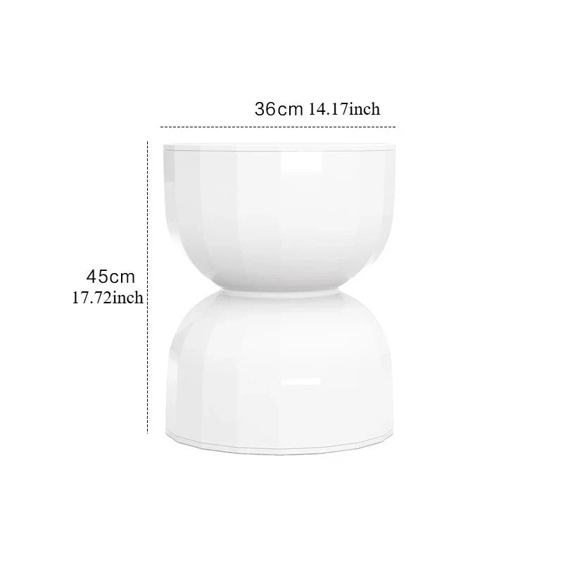 Maliben | Scandinavian Hourglass Side Table With Creative Design