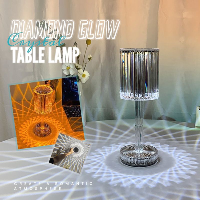 Maliben | Diamond Glow Acrylic Touch Table Night Lamp