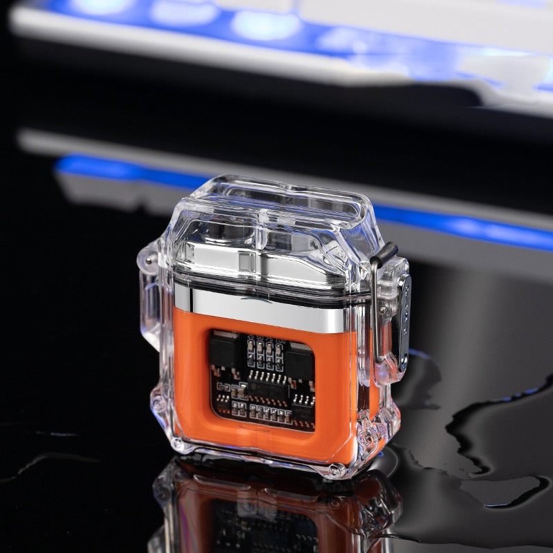Maliben | Prismatic Rainbow Windproof Double Arc Lighter