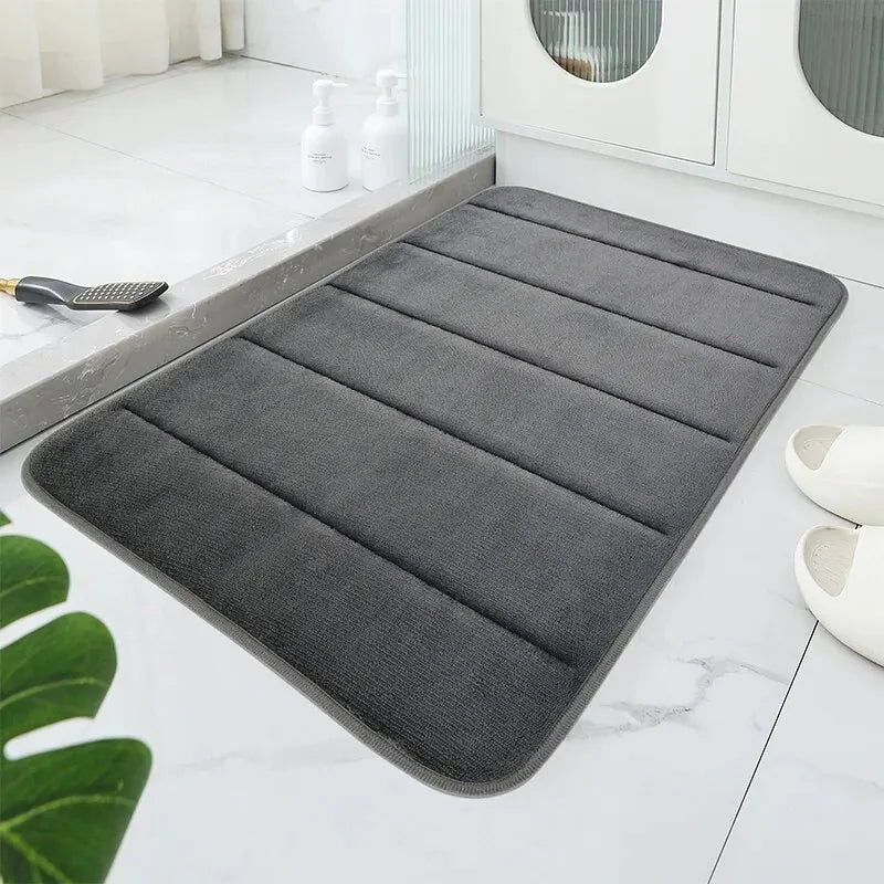 Maliben | Coral Velvet Non-Slip Bath Mat Quick