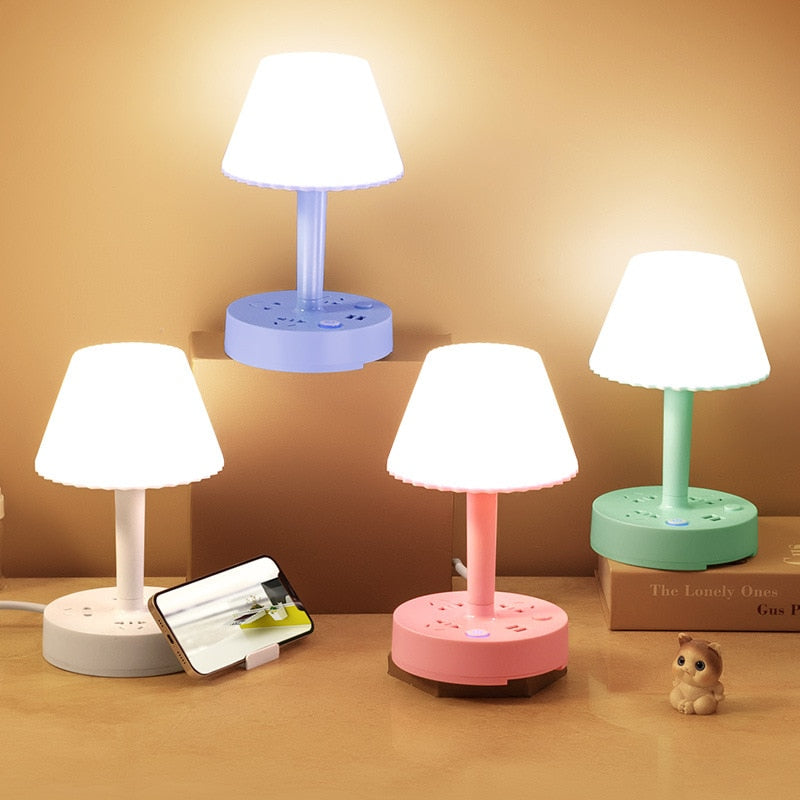 Maliben | Modern Phone Holder Eye Protection Desk Lamp