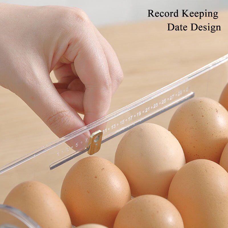 Maliben | Automatic Flip Egg Storage Rack
