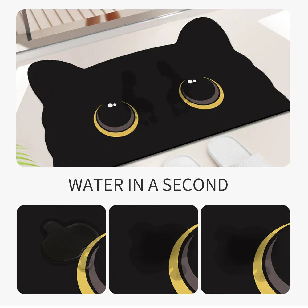 Maliben | Cute Animals Quick-Dry Bathroom Mat