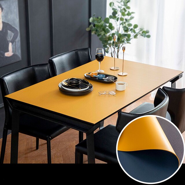 Maliben | Nordic Minimalist Leather Waterproof Table Protector Mat