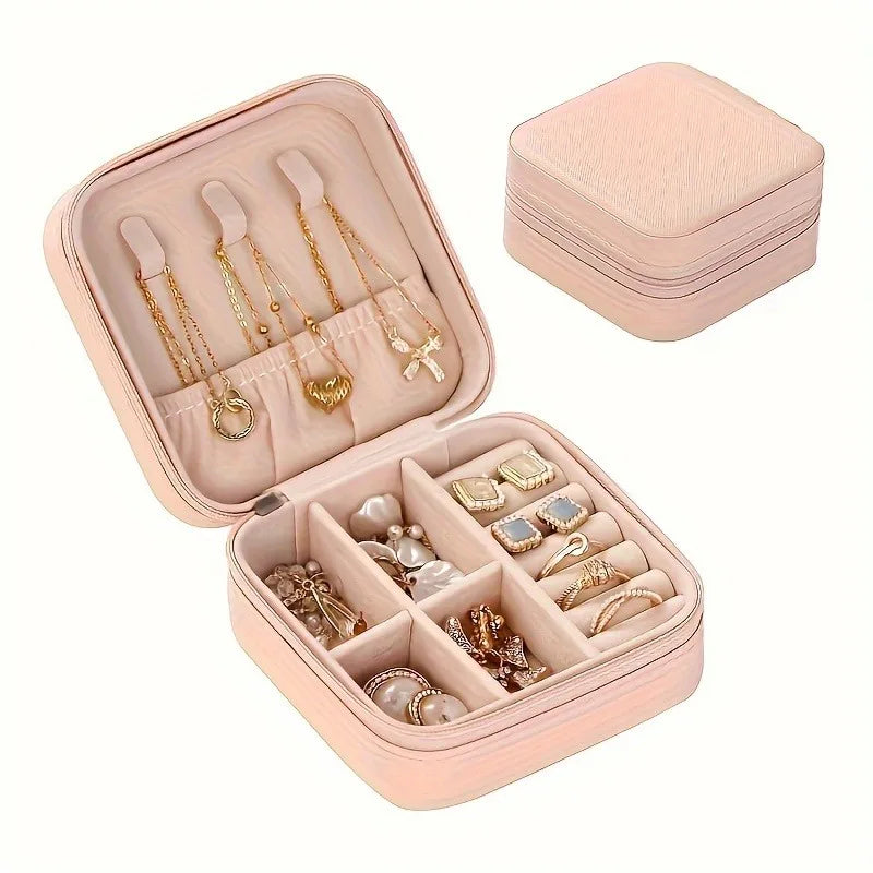 Maliben | Jewelry Organizer Voyelia | Travel Case For Jewelry | Compact & Stylish | Pu Leather