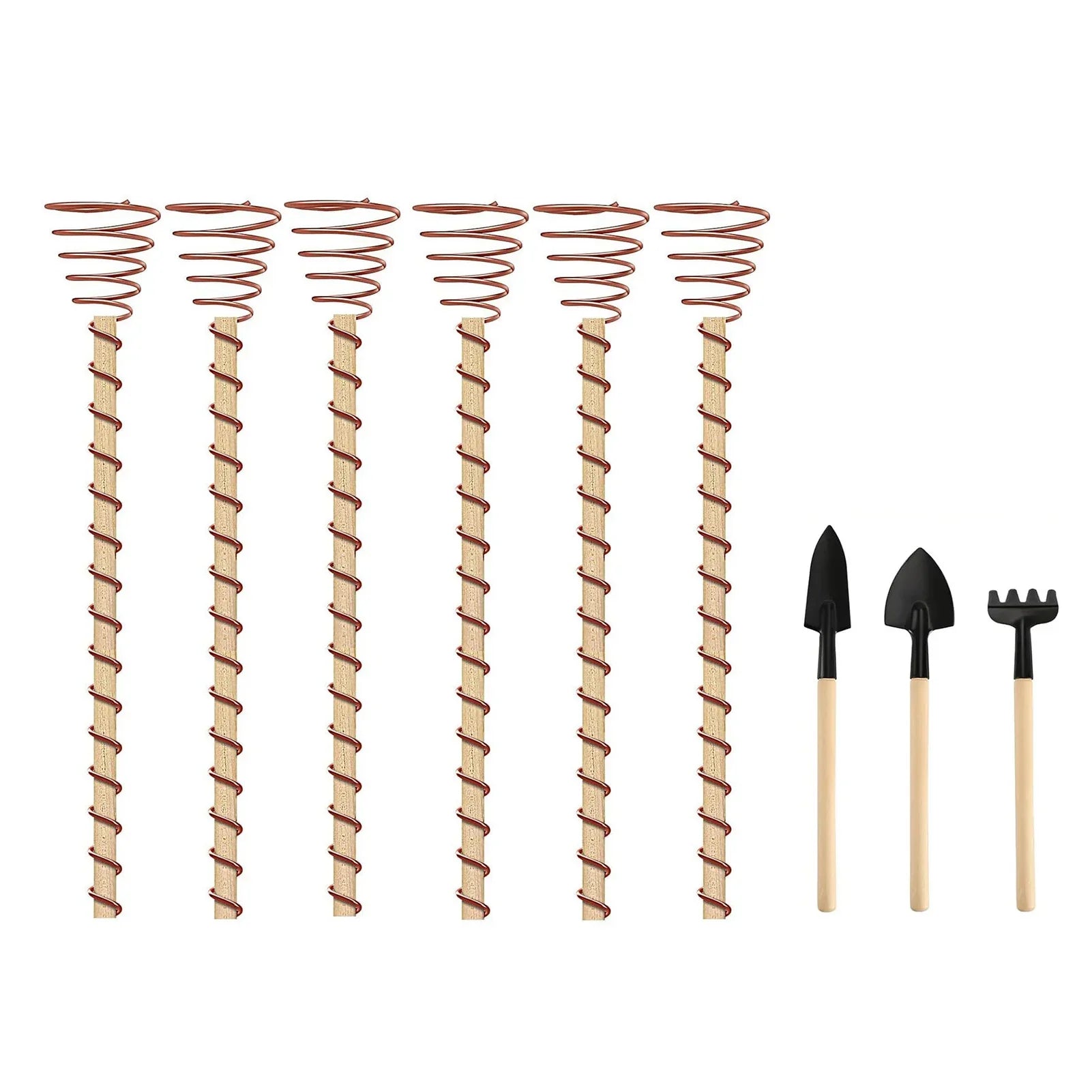 Maliben | Verdoraflux Electroculture Plant Antennas | Copper Growth Rods For Garden & Potted Plants | Promoting Plant Growth Without Fertilizer