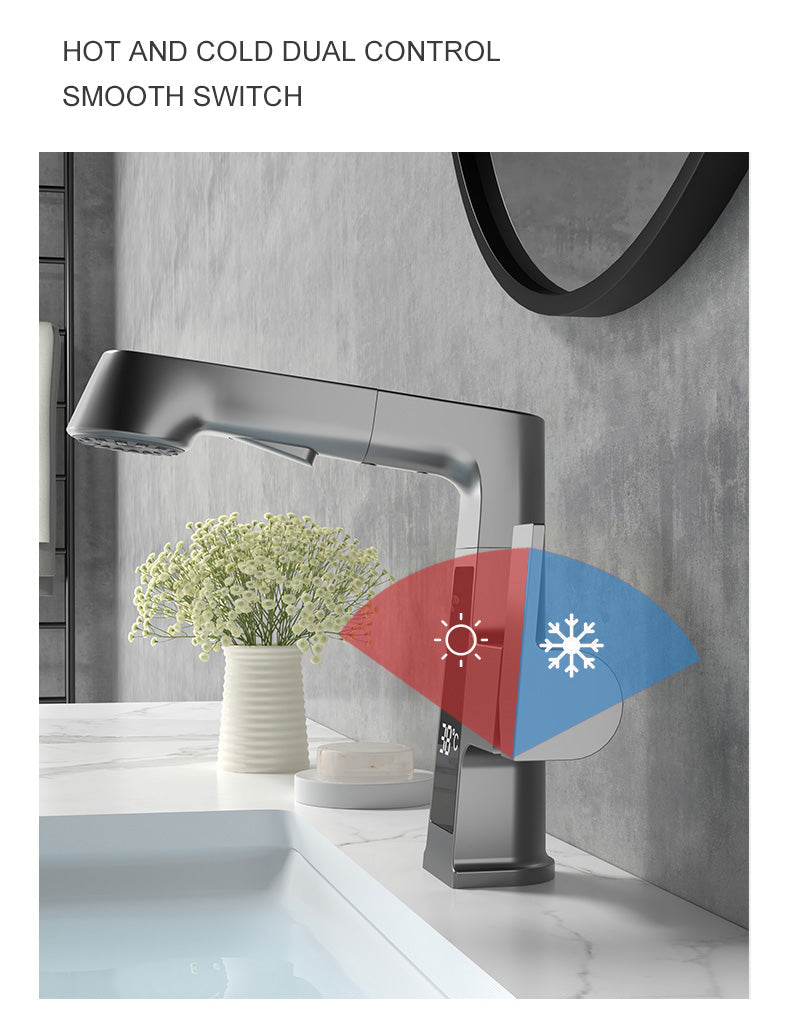 Maliben | Elegant Temperature Display Smart Faucet