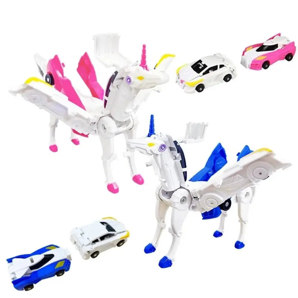 Maliben | Magnetic Unicorn Transformation Cars