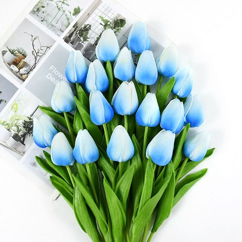 Maliben | Artificial Tulip Bouquet With Realistic Lifelike Flowers