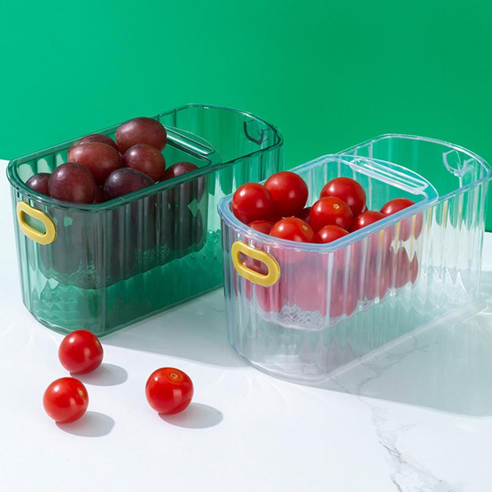 Maliben | Clear Stack Transparent Double-Layer Basket