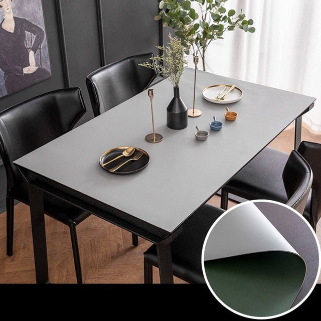 Maliben | Nordic Minimalist Leather Waterproof Table Protector Mat