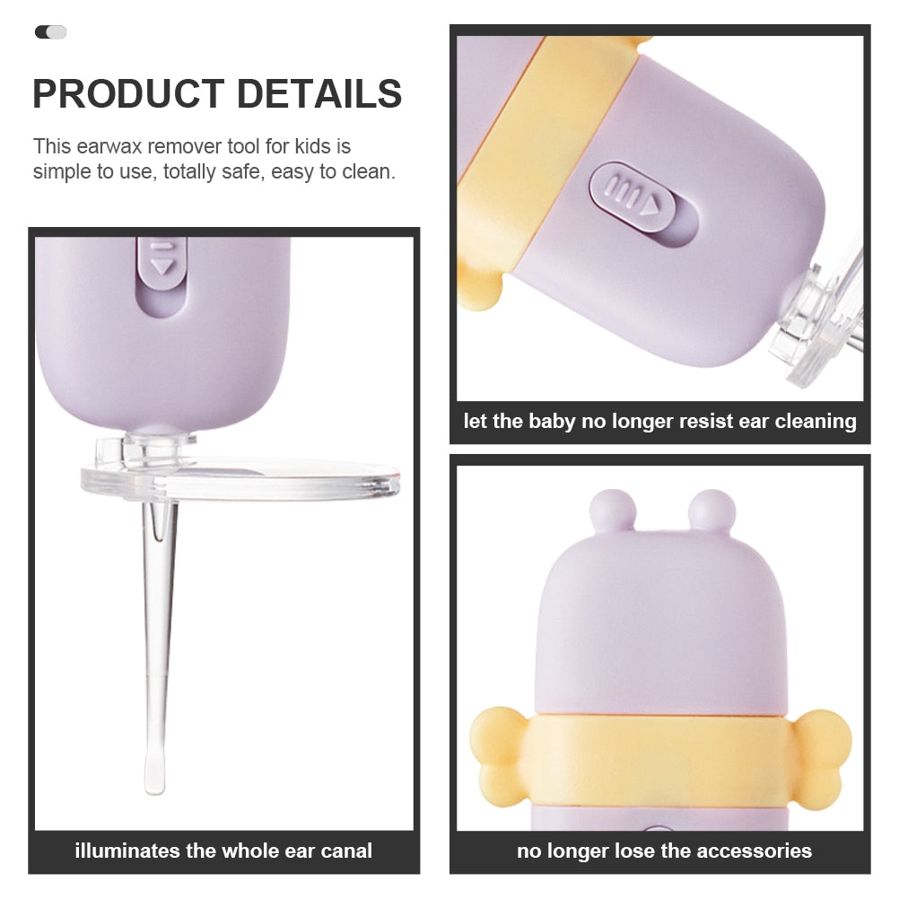 Maliben | Led Cartoon Baby Ear Cleaner Tool
