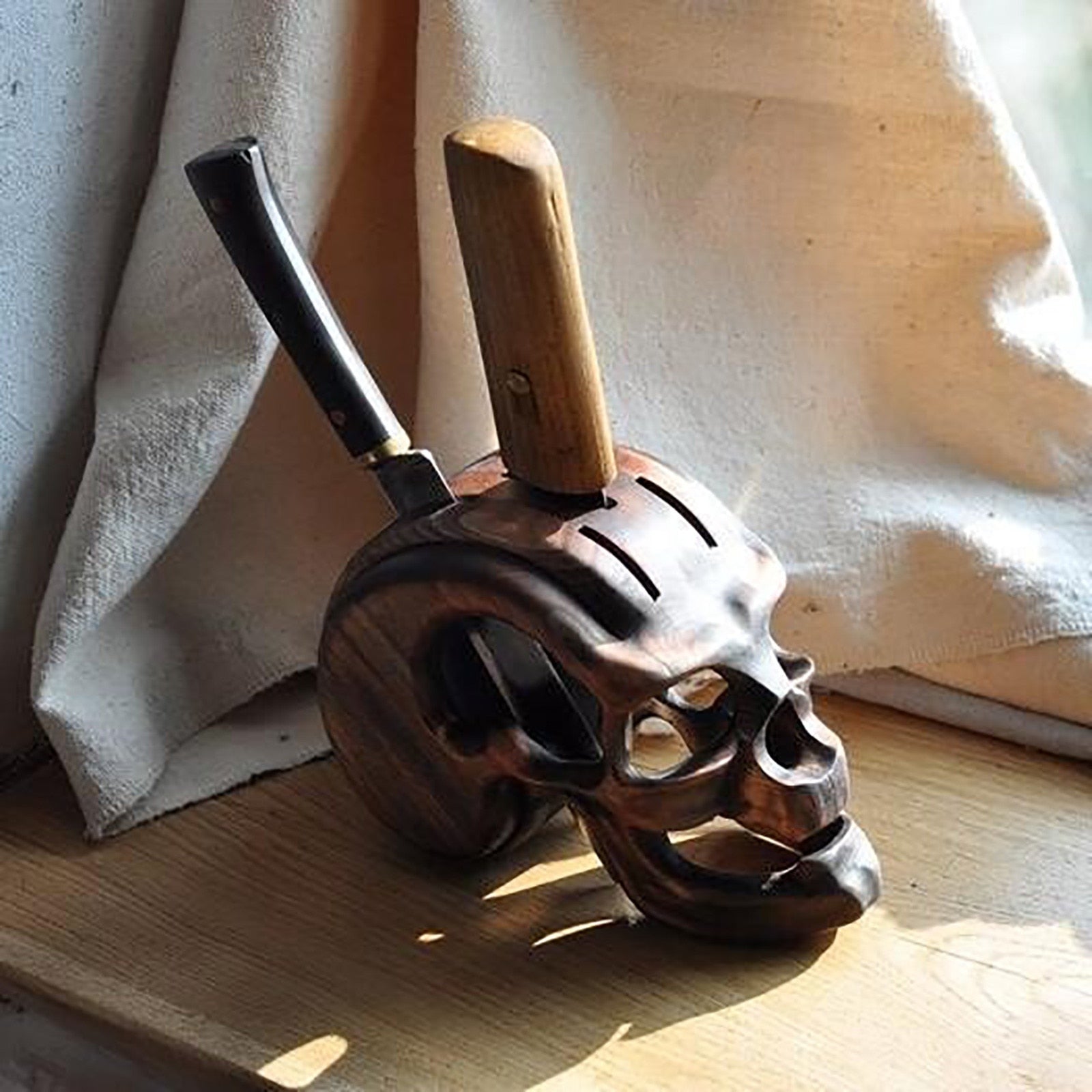 Maliben | Skull Knife Holder