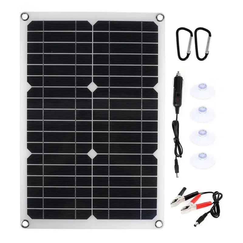 Maliben | Solavibe Solar Panel 1200w | Flexible 12v Charging Panel | 2x Usb & 100a Charge Controller | Outdoor Camping