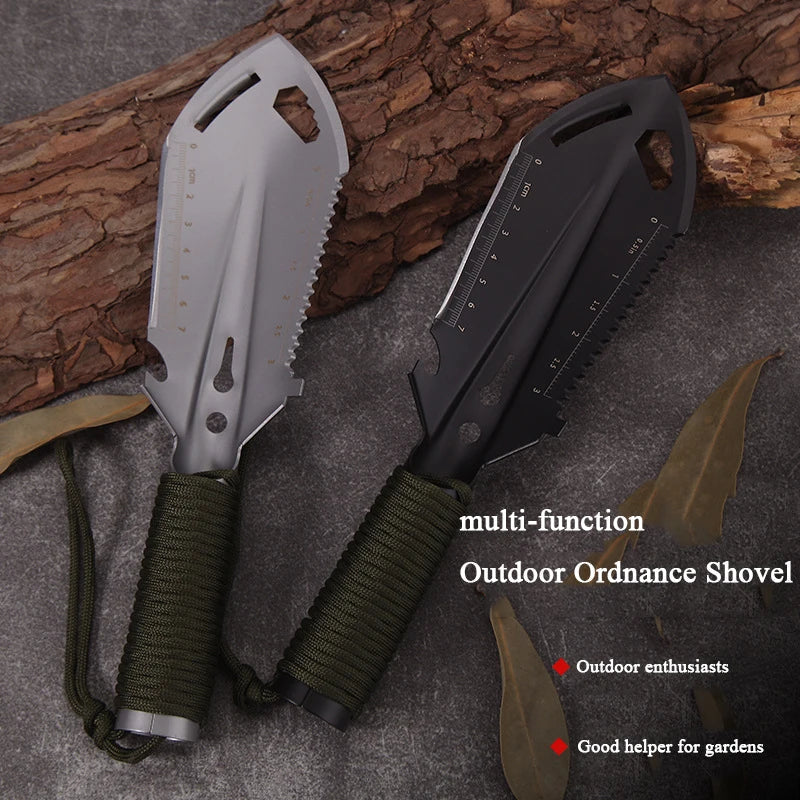 Maliben | Nordrek Multi-Function Camping Shovel | Ultralight & Compact | For Hiking, Survival & Outdoor