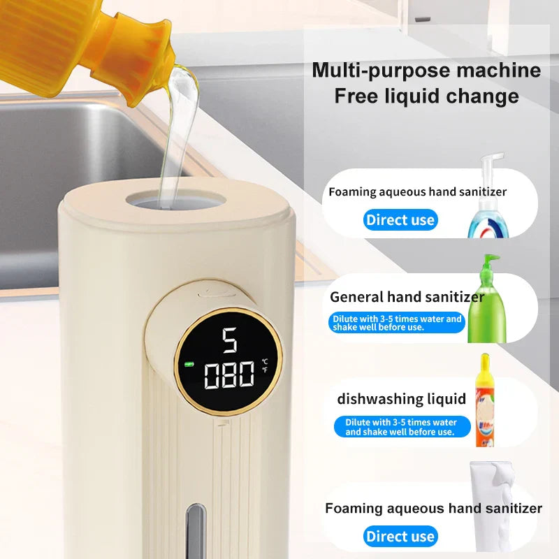 Maliben | Led Display Motion Sensor Automatic Soap Foam Dispenser