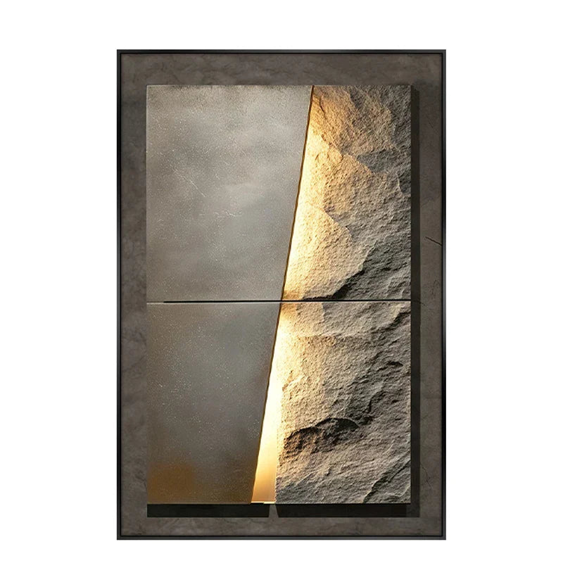 Maliben | New Rock Texture Led Porcelain Wall Lamp