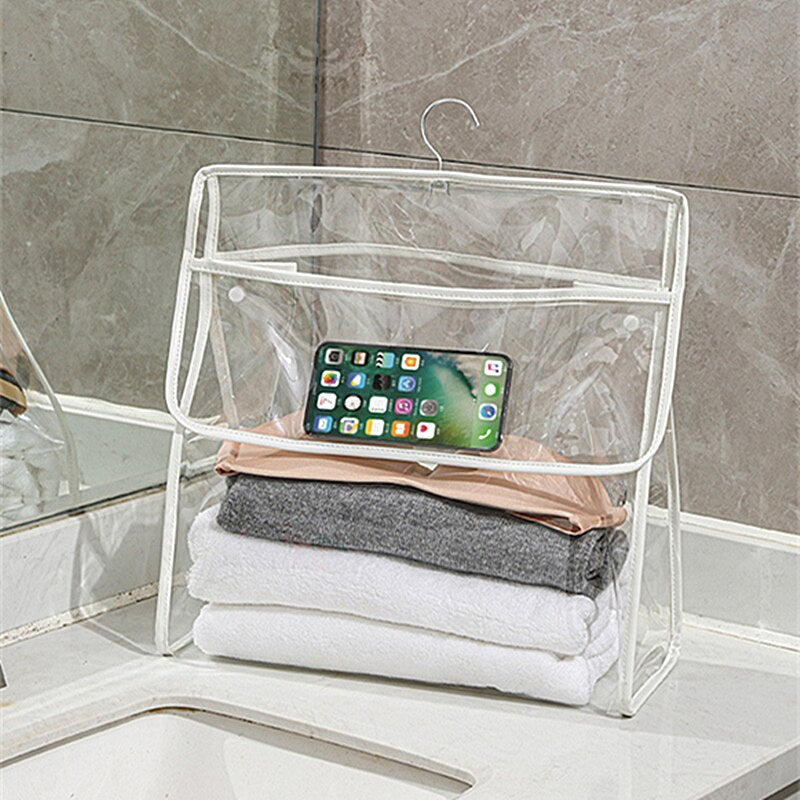 Maliben | Waterproof Transparent Hanging Bathroom Organizer Bag