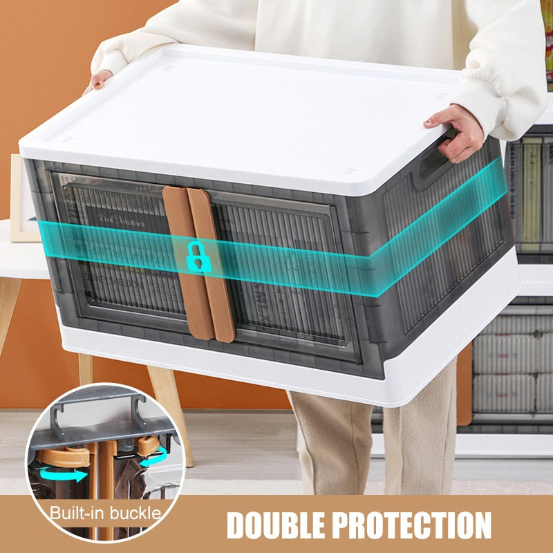 Maliben | Space Saving Transparent Folding Storage Box