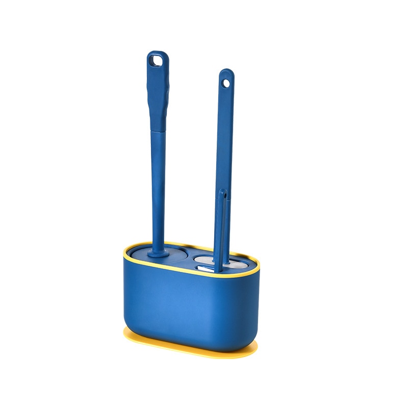 Maliben | Wall-Mounted Toilet Cleaner Drainer Brush Set