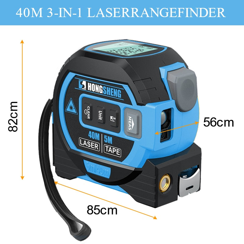 Maliben | 3in1 Ultimate Pro Laser Smart Tape Measure