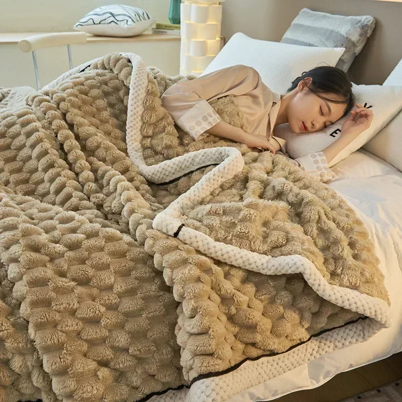 Maliben Autumn Flannel Blanket