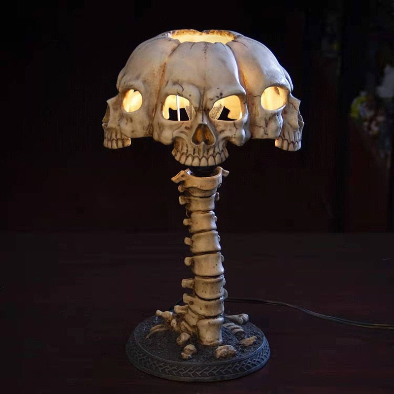 Maliben | Skeleton Skull Table Lamp
