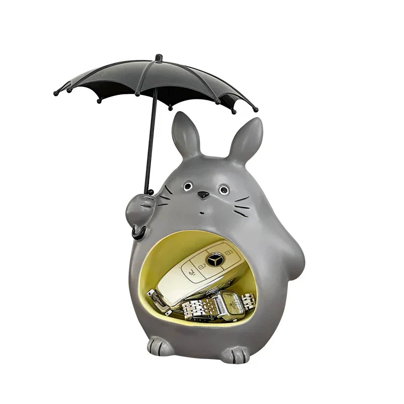 Maliben | Totovia Storage Bowl | Storage Bowl Figure | Cartoon Design | Key & Decor Bowl | For Living Room & Bedroom