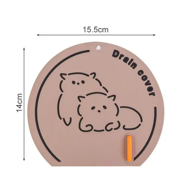 Maliben | Sink Strainer Water Stopper Anti-Odor Mat