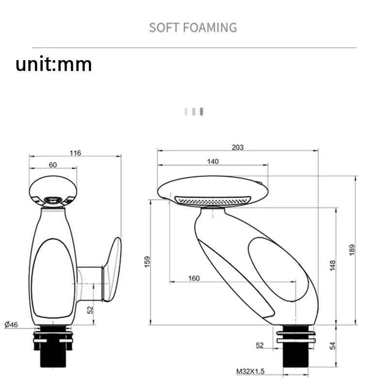 Maliben | Heat Sensor Color Changing Atmosphere Pull-Out Modern Faucet