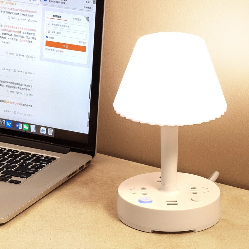 Maliben | Modern Phone Holder Eye Protection Desk Lamp